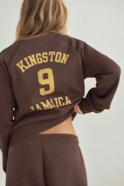 New SUDADERA CREMALLERA JAMAICA Mujer Sudaderas / Joggers