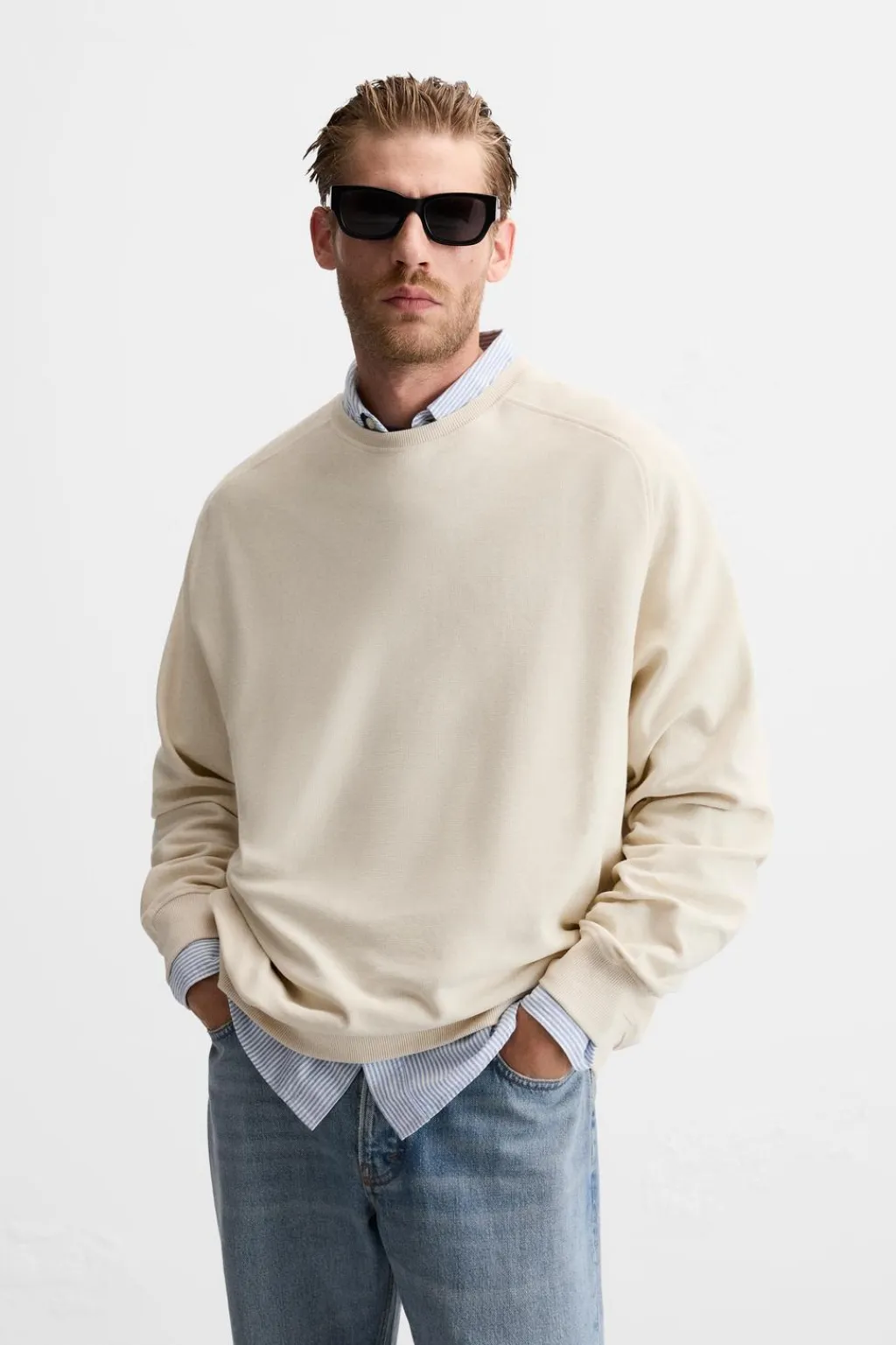 Outlet SUDADERA CREW NECK Hombre Sudaderas