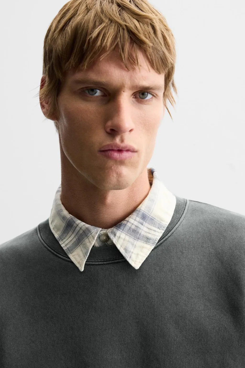 Hot SUDADERA CREWNECK LAVADA Hombre Sudaderas