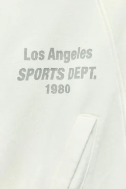 Best SUDADERA CROP CAPUCHA TEXTO EFECTO LAVADO Mujer Sudaderas / Joggers