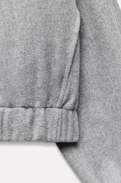 Sale SUDADERA CROP SOFT CAPUCHA Mujer Sudaderas / Joggers