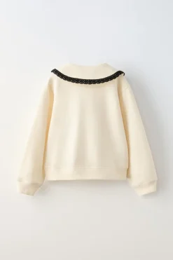 Niños ZARA 6 - 14 Años·Sudaderas<SUDADERA CUELLO BOBO