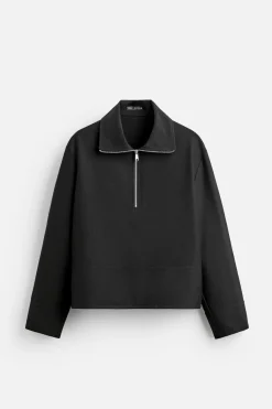 Sale SUDADERA CUELLO CREMALLERA Hombre Sudaderas