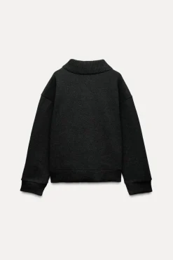 New SUDADERA CUELLO POLO SOFT Mujer Sudaderas / Joggers