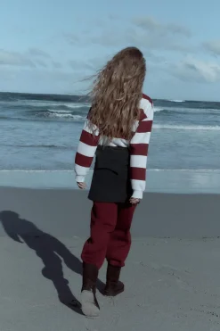 Fashion SUDADERA CUELLO POLO VARSITY Mujer Sudaderas / Joggers