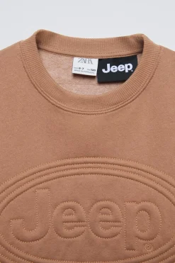 Niños ZARA 6 - 14 Años·Sudaderas<SUDADERA EMBOSSED JEEP ®