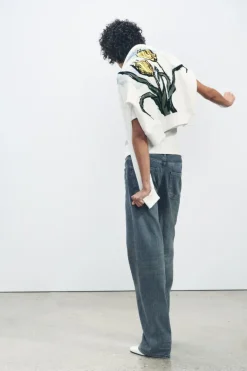 Online SUDADERA ESTAMPACIÓN FLOR Mujer Sudaderas / Joggers