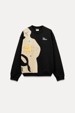 Best SUDADERA ESTAMPACIÓN ÁNGEL HERNÁNDEZ Mujer Sudaderas / Joggers