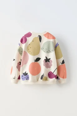 Niños ZARA 1½ - 6 Años·Sudaderas|1½ - 6 Años·Total Look<SUDADERA ESTAMPADA