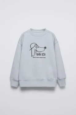 Niños ZARA 6 - 14 Años·Sudaderas<SUDADERA ESTAMPADA