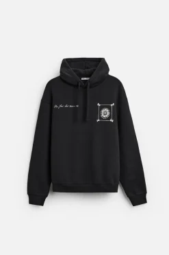 Fashion SUDADERA ESTAMPADA COMBINADA Hombre Sudaderas