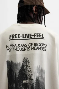 Best SUDADERA ESTAMPADO COMBINADO Hombre Sudaderas