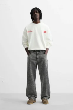 Sale SUDADERA ESTAMPADO COMBINADO Hombre Sudaderas