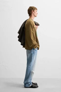 Online SUDADERA ESTAMPADO COMBINADO Hombre Sudaderas