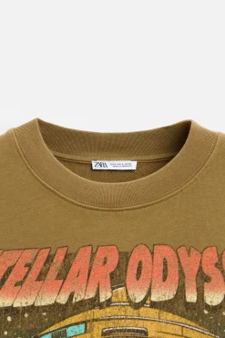 Online SUDADERA ESTAMPADO COMBINADO Hombre Sudaderas|Camisetas