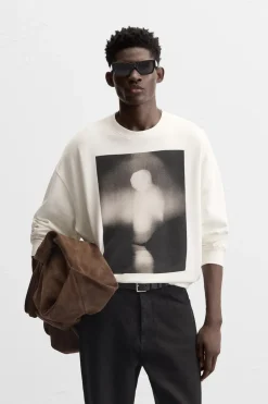 Best SUDADERA ESTAMPADO FOTOGRÁFICO Hombre Sudaderas