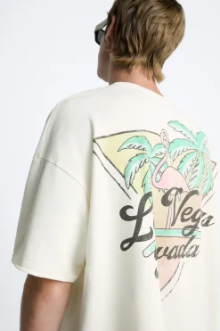 Fashion SUDADERA ESTAMPADO LAVADO Hombre Sudaderas