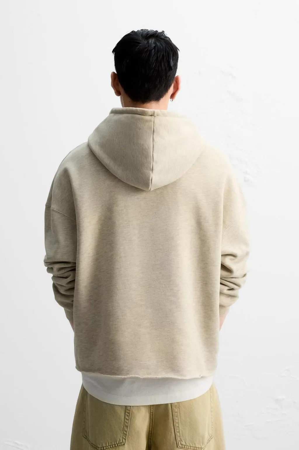 Hot SUDADERA ESTAMPADO LAVADO Hombre Sudaderas