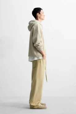 Hot SUDADERA ESTAMPADO LAVADO Hombre Sudaderas