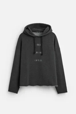 Online SUDADERA ESTAMPADO LAVADO Hombre Sudaderas