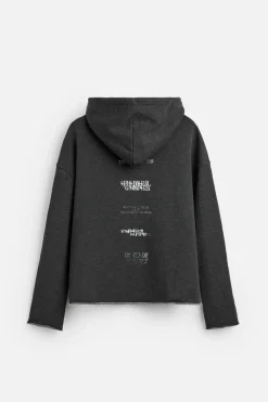 Online SUDADERA ESTAMPADO LAVADO Hombre Sudaderas