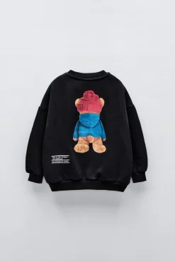 Niños ZARA 1½ - 6 Años·Sudaderas|1½ - 6 Años·Sudaderas<SUDADERA ESTAMPADO OSO