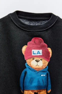Niños ZARA 1½ - 6 Años·Sudaderas|1½ - 6 Años·Sudaderas<SUDADERA ESTAMPADO OSO