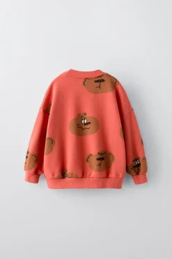 Niños ZARA 1½ - 6 Años·Sudaderas|1½ - 6 Años·Sudaderas<SUDADERA ESTAMPADO OSOS