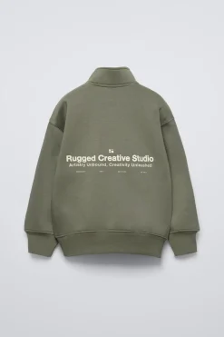 Niños ZARA 6 - 14 Años·Sudaderas<SUDADERA ESTAMPADO RELIEVE