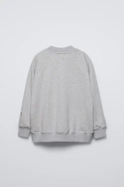 Niños ZARA 6 - 14 Años·Sudaderas<SUDADERA ESTAMPADO TEXTO