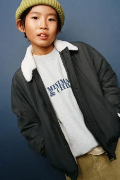 Niños ZARA 6 - 14 Años·Sudaderas<SUDADERA ESTAMPADO TEXTO