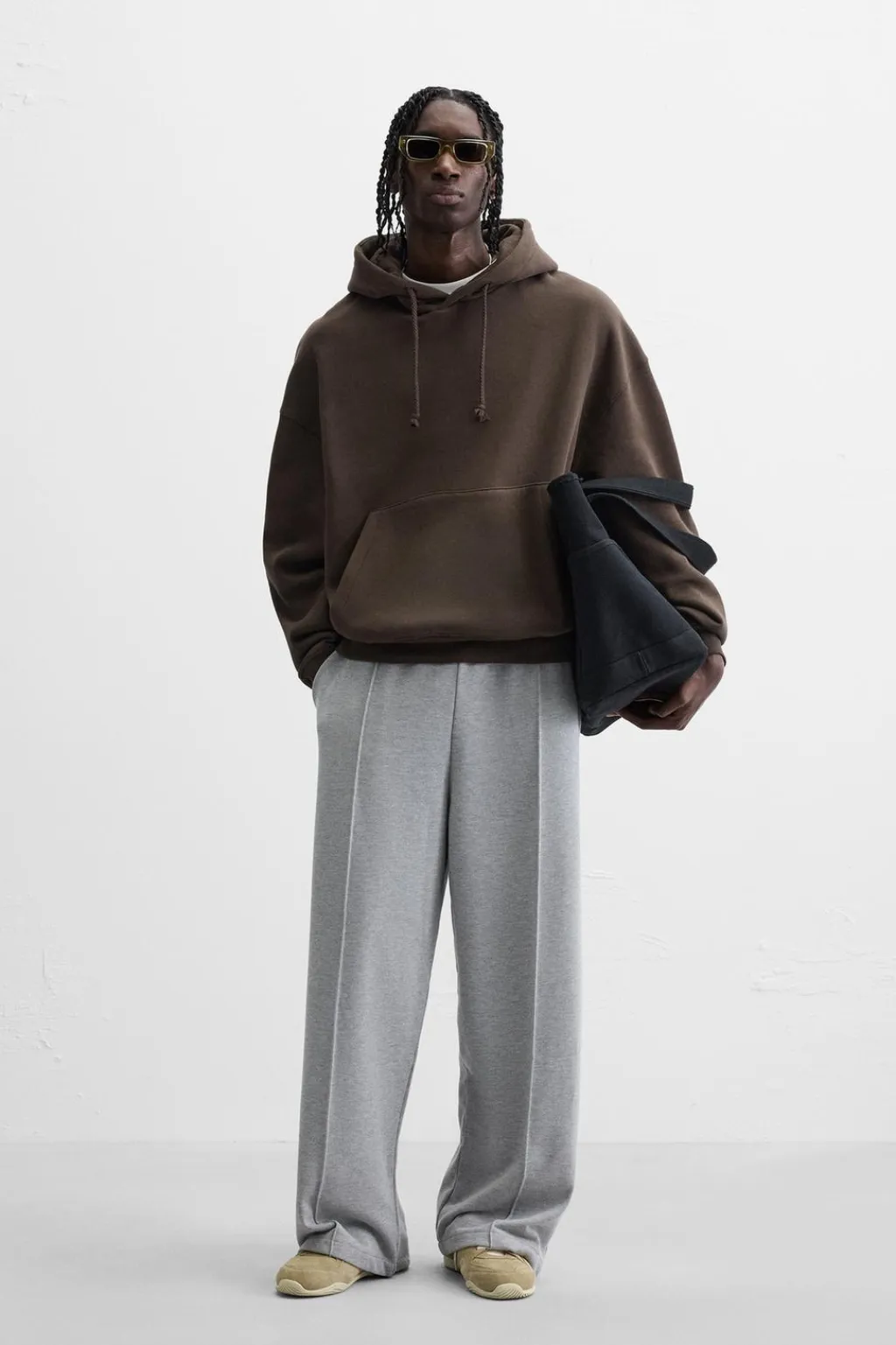 Hot SUDADERA ESTAMPADO TEXTO Hombre Sudaderas