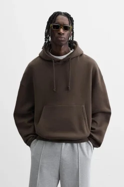 Hot SUDADERA ESTAMPADO TEXTO Hombre Sudaderas