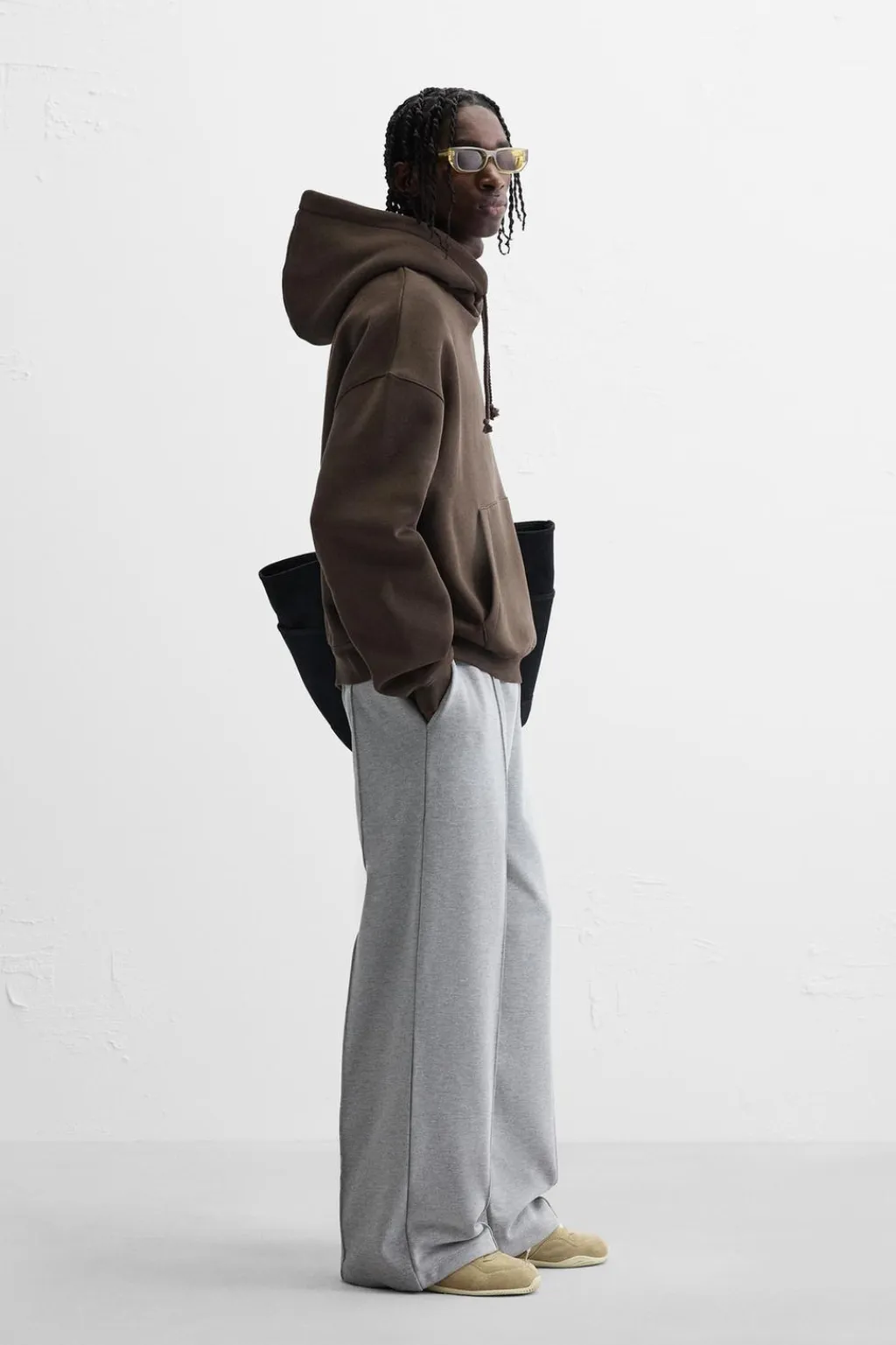 Hot SUDADERA ESTAMPADO TEXTO Hombre Sudaderas