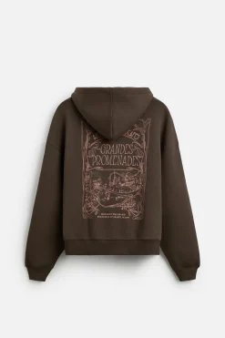 Hot SUDADERA ESTAMPADO TEXTO Hombre Sudaderas