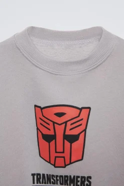 Niños ZARA 1½ - 6 Años·Sudaderas|1½ - 6 Años·Total Look<SUDADERA ESTAMPADO TRANSFORMES © HASBRO