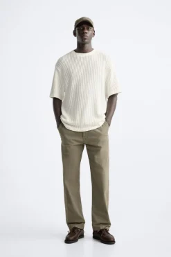 Best SUDADERA ESTRUCTURA CALADO Hombre Sudaderas|Camisetas