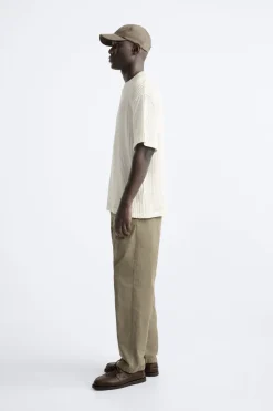 Best SUDADERA ESTRUCTURA CALADO Hombre Sudaderas|Camisetas