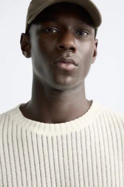 Best SUDADERA ESTRUCTURA CALADO Hombre Sudaderas|Camisetas