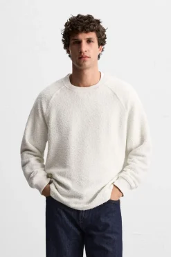 New SUDADERA ESTRUCTURA TEXTURA Hombre Sudaderas