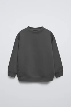 Niños ZARA 6 - 14 Años·Sudaderas|6 - 14 Años·Deporte / Jogging<SUDADERA FELPA BÁSICA