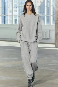 Discount SUDADERA FELPA OVERSIZE ETIQUETA Mujer Sudaderas / Joggers