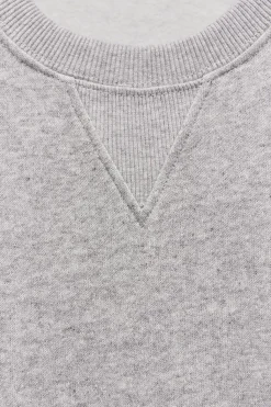 Discount SUDADERA FELPA OVERSIZE ETIQUETA Mujer Sudaderas / Joggers