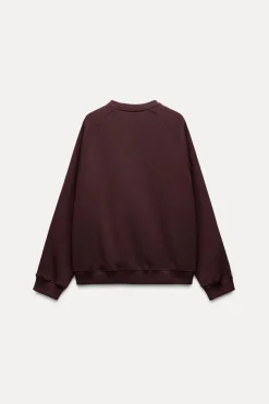 New SUDADERA FELPA PUNTILLA Mujer Sudaderas / Joggers