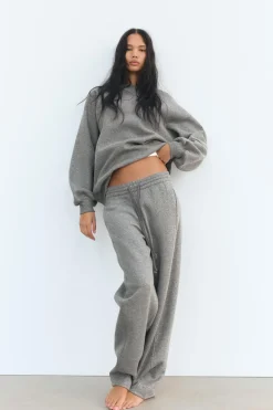 Outlet SUDADERA FELPA TEXTO BRILLOS Mujer Sudaderas / Joggers