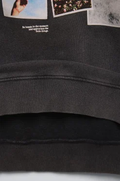 Niños ZARA 6 - 14 Años·Sudaderas<SUDADERA FOTOGRAFÍA OVERSIZE FIT