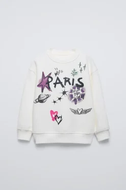 Niños ZARA 6 - 14 Años·Sudaderas<SUDADERA GRAFFITI