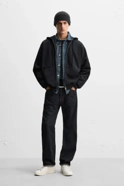 Outlet SUDADERA HEAVY WEIGHT CAPUCHA Hombre Sudaderas