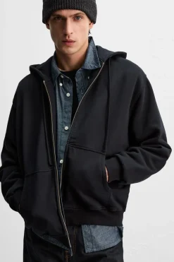 Outlet SUDADERA HEAVY WEIGHT CAPUCHA Hombre Sudaderas