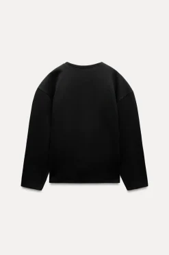 Outlet SUDADERA HEBILLA DELANTERO Mujer Tops / Bodies